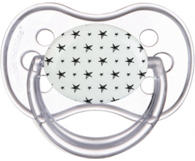 Pequeñas estrellas negras: lollipop Anatomique-chupete-bebe.com