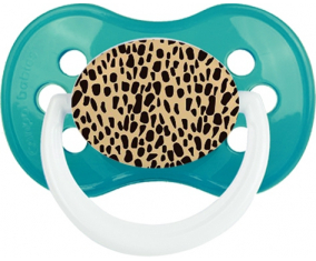 Leopardo naranja: Anatomique-chupete-bebe.com lollipop