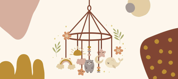 Colección de juguetes para bebés