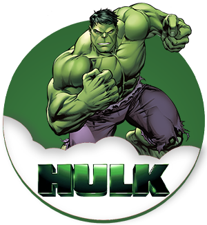 Artículos personalizados: Hulk